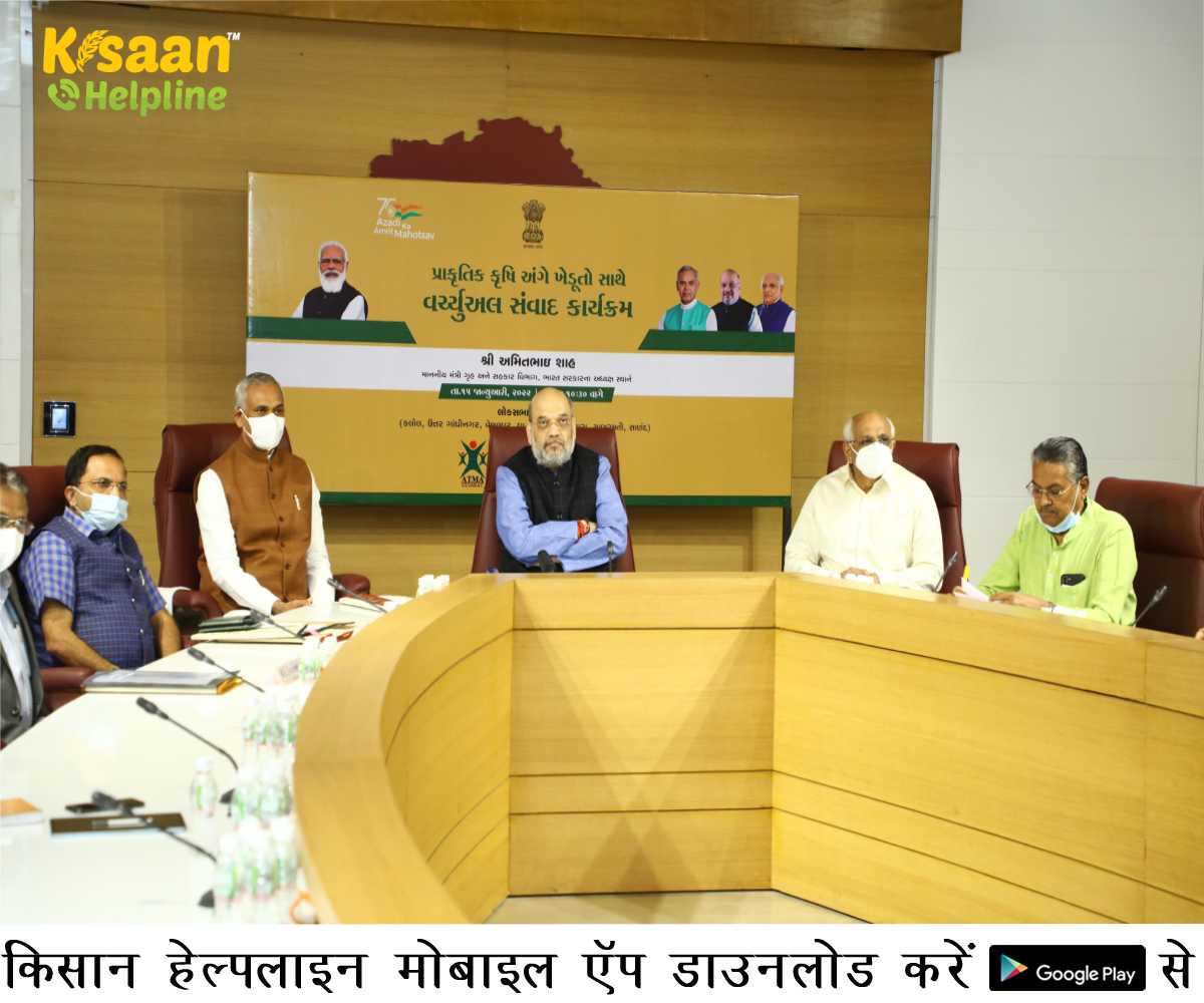 Organic Farming: जैविक खेती की ओर मुड़ें, शुरू करें नई हरित क्रांति - अमित शाह